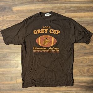 2002 Grey Cup Brown T-Shirt